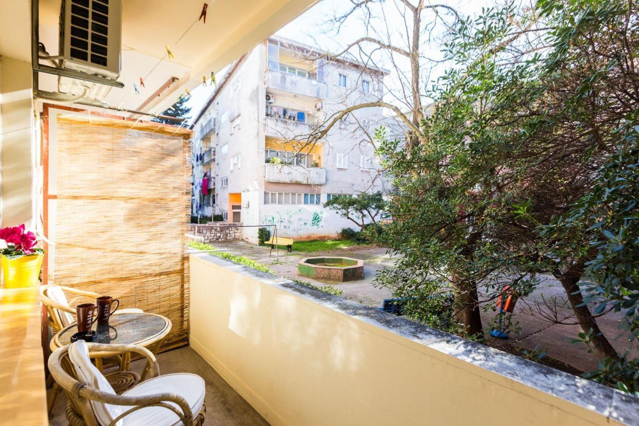 Lavender Apt. W. Balcony In Old Town 扎达尔 外观 照片